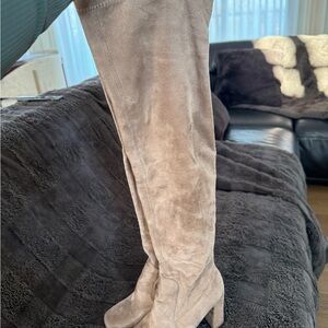 Chic Suede Over-the-Knee Boots